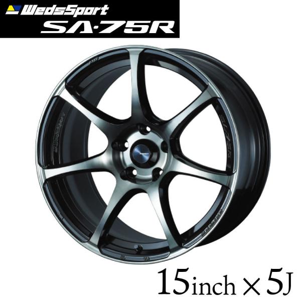 EFbYX|[c SA-75R 15C` 5J CZbg45 4 PCD 100 EH[XubNNA[ WedsSport SA75R EFbY Pi 1{ s 