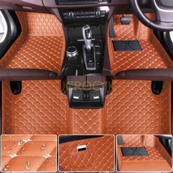 カスタム車のフロアマット ジープラングラー JL 4 ドア 2018-2022 専用フロアマット 車種専用 XPE素材 立体フロアマット フルサラウンドカーマッ