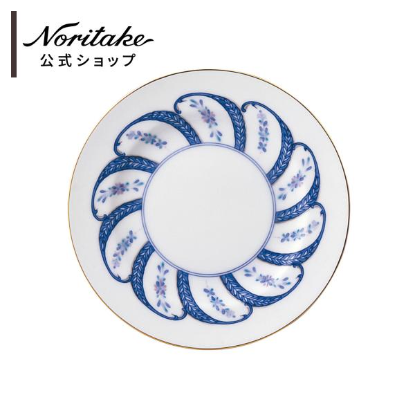 大倉陶園 呉須更紗 20cmデザート皿 ( ギフトボックス入り デザート皿