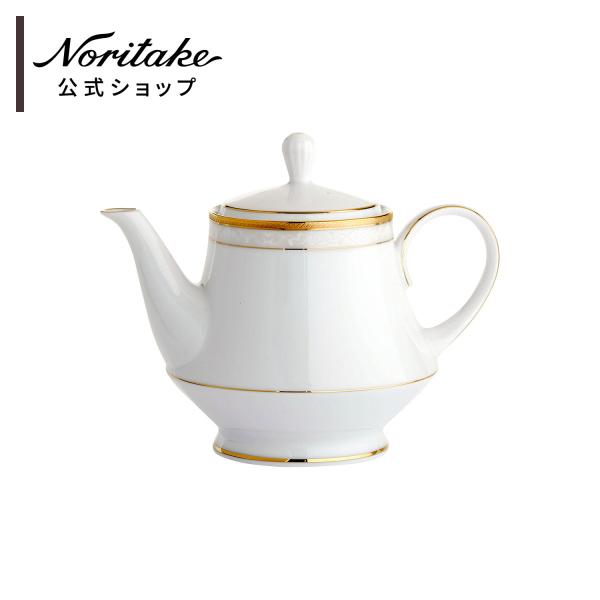 ノリタケ ハンプシャーゴールド ティーポット ( ゴールド おしゃれ
