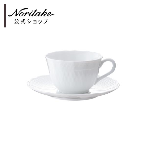 ノリタケ シェール ブラン カップ(カップのみ) ( 電子レンジ対応 食洗機対応 軽い食器 ティーカップ コーヒーカップ 白 おしゃれ ブランド