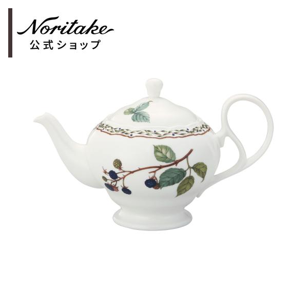 や*こ様 【美品】ノリタケ　ロイヤルオーチャードガーデン　ティーポット　大容量 ノリタケ オーチャードガーデン ティーポット ( 電子レンジ対応 ギフト