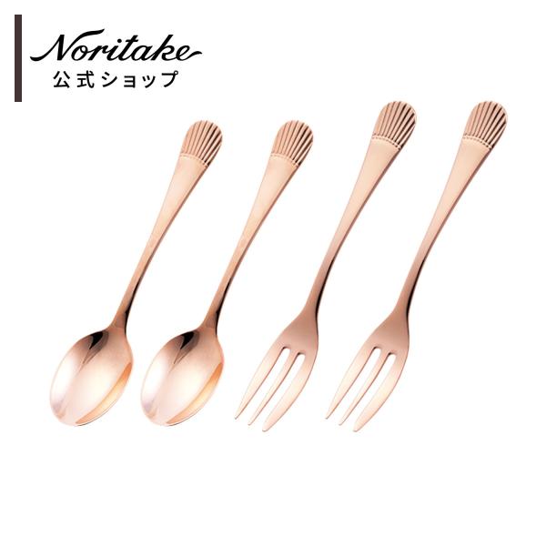 ノリタケ 金属食器ギフトセット (スタークレスト ピンクゴールド ノリタケ 金属食器ギフトセット (スタークレスト ピンクゴールド