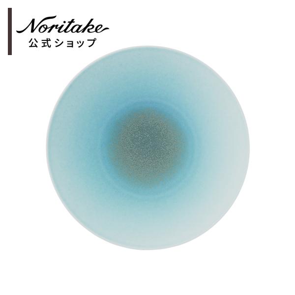 ノリタケ オリッジ 20.5cmクーププレート(水) ( 電子レンジ対応 食洗機対応 軽い食器 デザート皿 パン皿 サラダ皿 青 カラフル おしゃれ ブランド