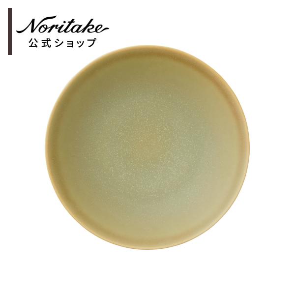 ノリタケ オリッジ 20.5cmクーププレート(草) ( 電子レンジ対応 食洗機対応 軽い食器 デザート皿 パン皿 サラダ皿 カラフル おしゃれ ブランド