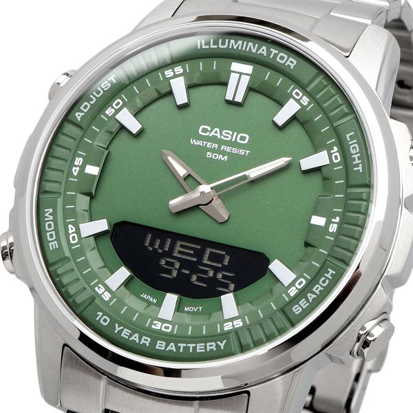 CASIO（カシオ） 腕時計 ワールドタイム アナデジ クオーツ メンズ AMW