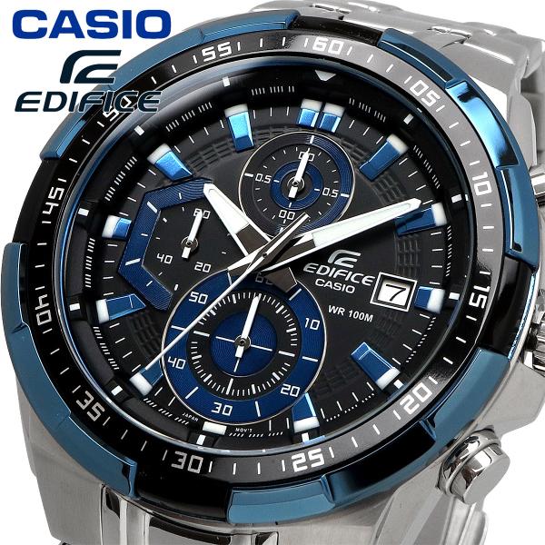 腕時計 CASIO カシオ EDIFICE エディフィス 海外モデル クロノグラフ メンズ EFR-539D-1A2V