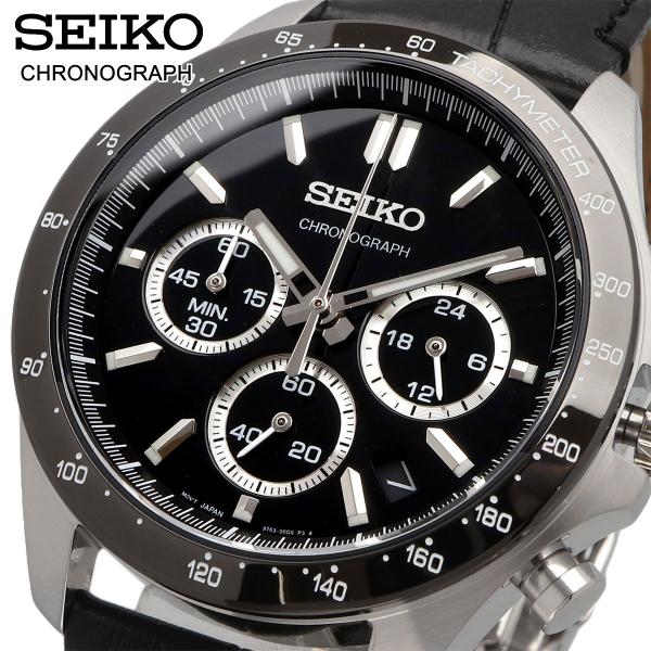 【セイコー 国内モデル クロノグラフ 流通限定モデル】国内最大手の時計メーカーSEIKO。1969年に世界初のクォーツ時計を発売する。当時、機械式時計が主流であった時計業界に大革命をもたらした。現在、世界の時計メーカーのリーディングカンパニ...