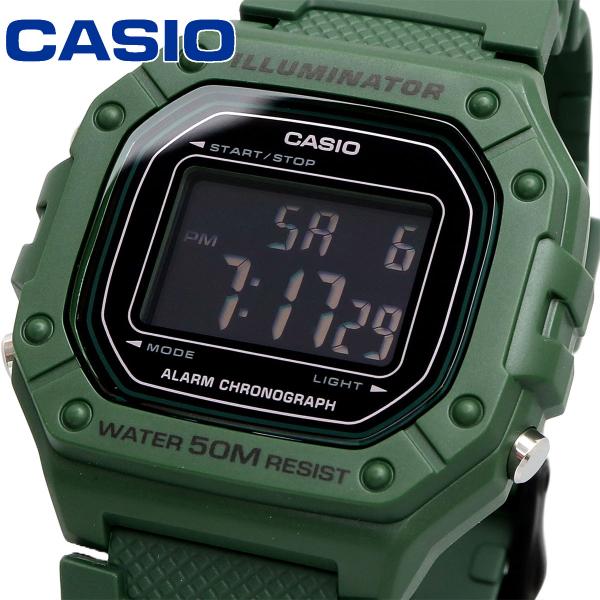 CASIO 　クラシック　w-31　液晶かなり綺麗　チプカシ　チープカシオ north-star_w-218h-3bv