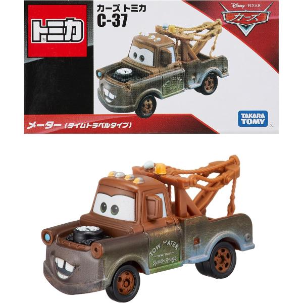 他サイト： タカラトミー『 ディズニー カーズ トミカ C-37 メーター (タイムトラベルタイプ) 』 ミニカー 車 おもちゃの商品画像