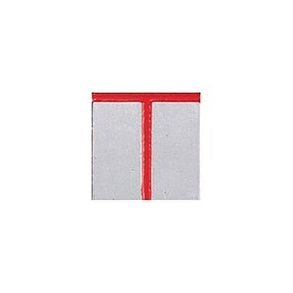 測量、土地境界や埋設物情報の明示に欠かせない測量標識です。軽くて丈夫なアルミ製。コンクリートボンドで簡単に取り付けられます。私有地、道路等の境界を明確にする明示板として。表示：Ｔ字タイプ：埋込サイズ：A50mm×B50mm×H4mm１枚