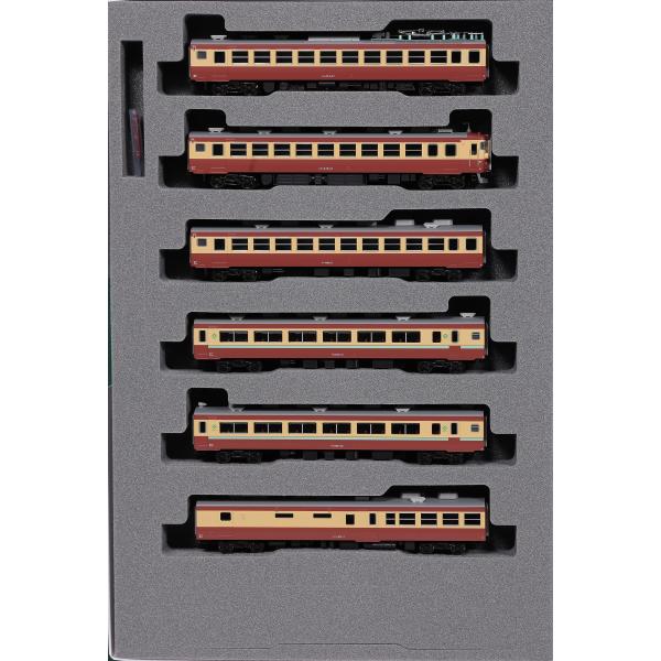 在庫確認可 取寄品 KATO Nゲージ 475系 急行 立山・ゆのくに 6両増結セット 10-1635 鉄道模型 電車