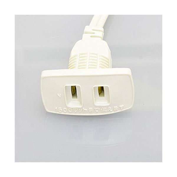 メーカー：NOATEK(ノアテック) / 株式会社ノア　　 シリーズ名： 家具用コンセント　　　 本体色：白色 コード色：白色 容量：1500Wまで コード種類：VFFコード1.5m 丸穴で取り付くコンセント ワンタッチ式 ※ワンタッチ式（...