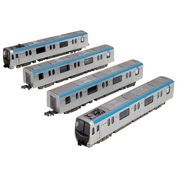 トミーテック リニア地下鉄道コレクション 仙台市交通局2000系 東西線 金帯 4両セット B ジオラマ用品 322146