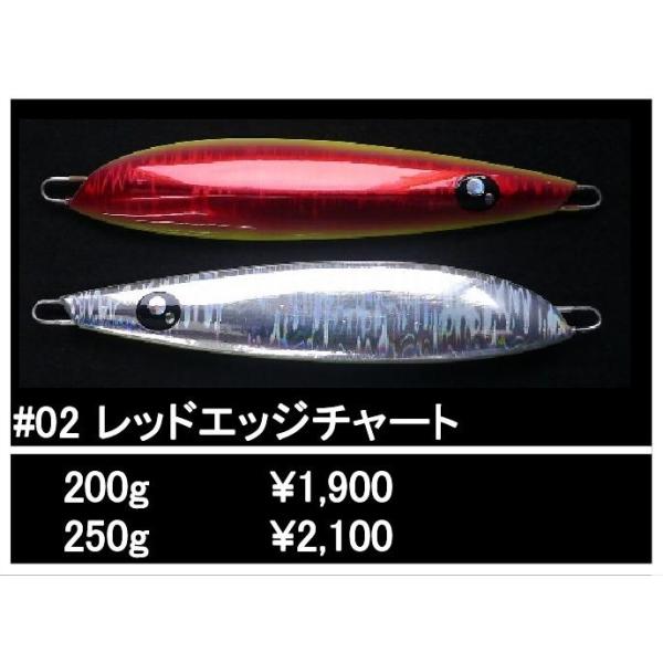 蝦夷八 NaMaRaJig ナマラジグ ST200g #02 レッドチャート : NorthCast