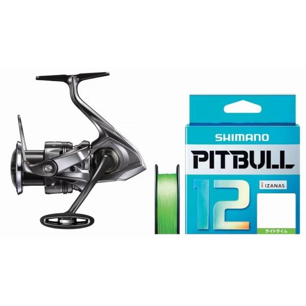 シマノ（SHIMANO） 24ツインパワーC3000XG PEライン無料 ピットブル12