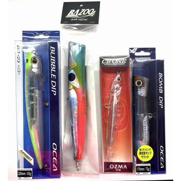 CBONE バズー220入り ルアー4点セット福袋 シービーワン : NorthCast