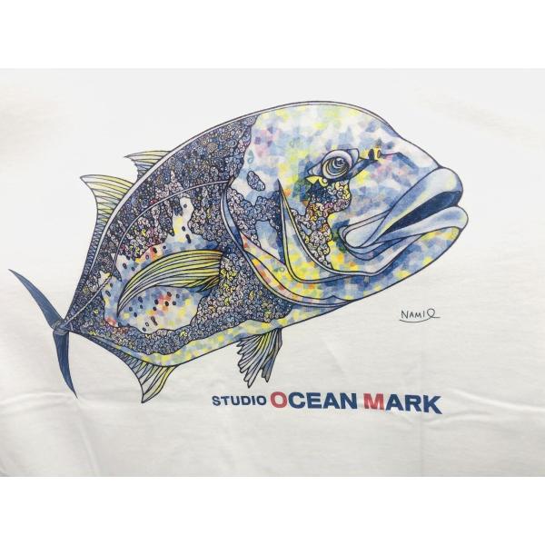 STUDIO OCEAN MARK 魚イラスト Tシャツ　GT SOM northcast_somtgt