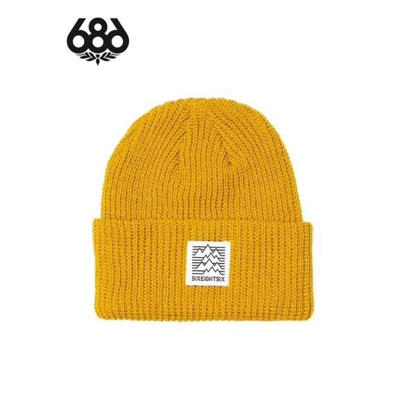 686 VbNXGCgVbNX@CLASSIC KNIT BEANIE@CITRON@Y Xm[{[h r[j[
