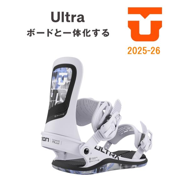 22-23UNION ultra ホワイト ビンディング 24-25 UNION ユニオン ULTRA WOMEN'S ウルトラ レディース