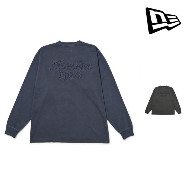 ニューエラ NEWERA 1512935 ロングスリーブ オーバーサイズ ガーメントダイ コットン ティー ニューエラ 1920 L/S OS GD CT TEE NEW ERA 1920 メンズ レディース