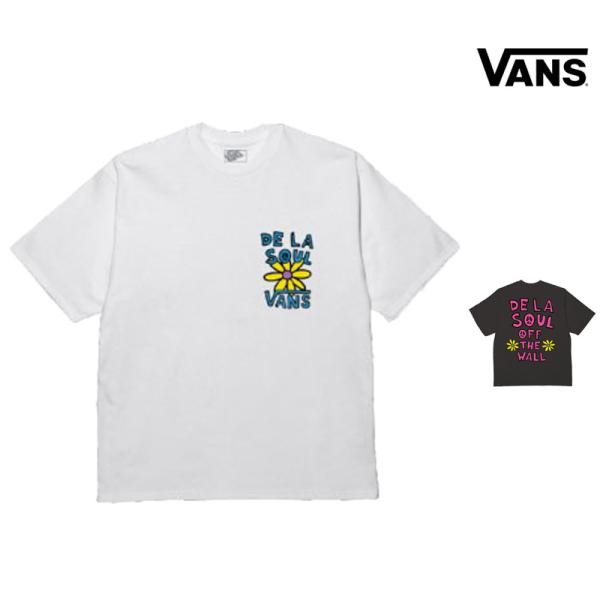 ヴァンズ VANS VN00134D デ ラ ソウル デイジー ショートスリーブ ティー DE LA SOUL D.A.I.S.Y SS TEE メンズ レディース 男性 女性 Tシャツ トップス 半袖