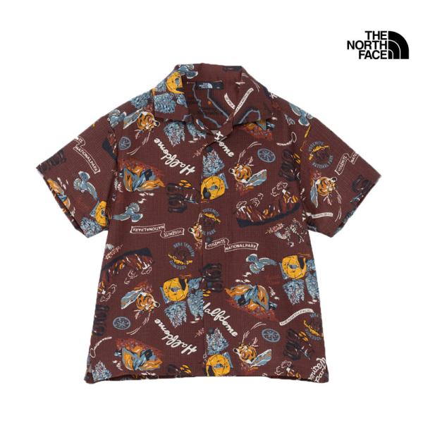 セール SALE ノースフェイス キッズ S/S アロハ ベント シャツ KIDS S