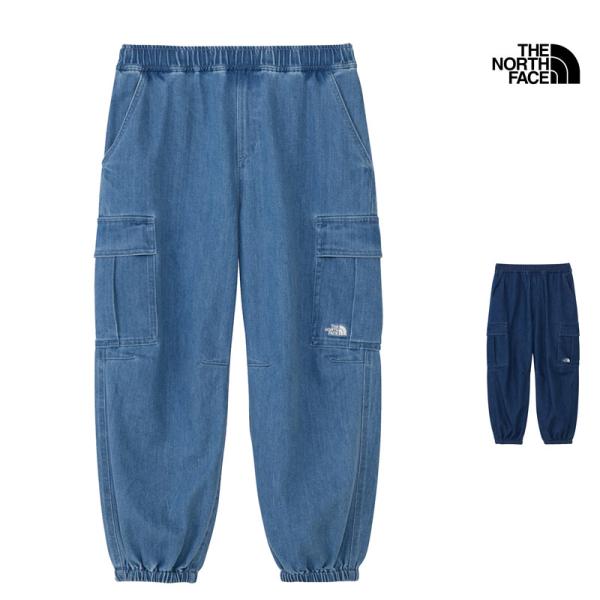 ザ・ノース・フェイス THE NORTH FACE NBJ82632 キッズ サニー デニム カーゴ パンツ KIDS SUNNY DENIM CARGO PANT キッズ ジュニア 子ども ボトムス パンツ