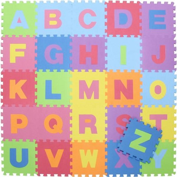 キッズパズルマット26枚セット アルファベット 【10411】 : ノー