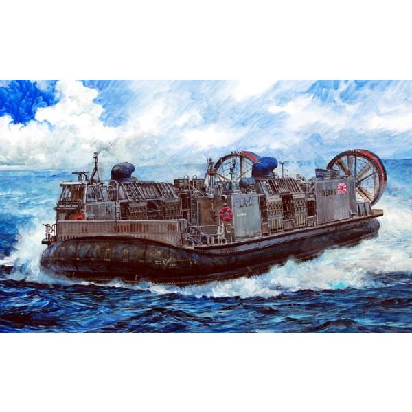 ピットロード 1/144 海上自衛隊 揚陸艇 LCAC 1号型 未組立 訳あり ピットロード 1／144 海上自衛隊 エアクッション型 揚陸艇