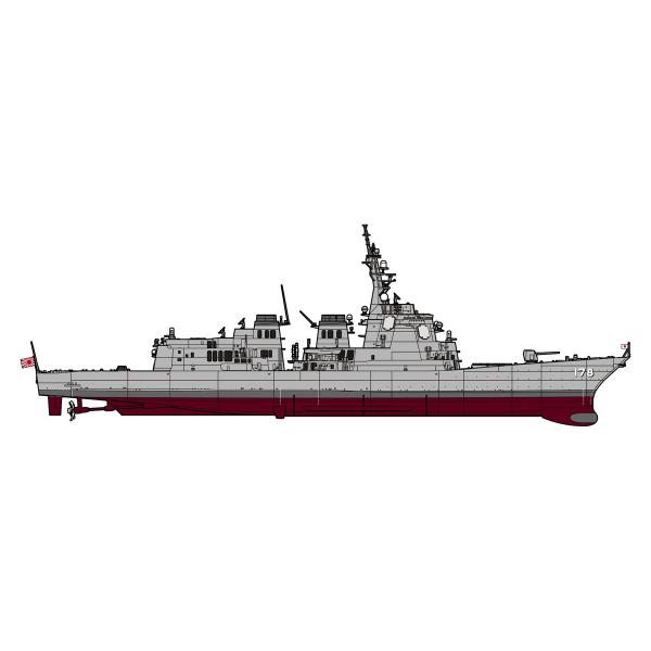 ハセガワ HAZ40095 1/450 海上自衛隊 イージス護衛艦 あしがら : 模型