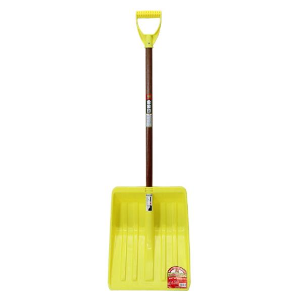 札幌市内　お引き取り限定特長たくさんすくえる除雪用プラスコップ降り積もった雪の除去作業に最適。先端部は肉厚で丈夫、地面のタイルやトタンにキズがつきにくい。一部柄のカラーが変更になる場合が有ります。黒塗装・クリア塗装ご指定はできかねます。季節...