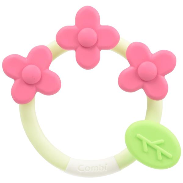 他サイト： コンビ テテオ かぷっと夢中でリング なめかみフラワーの商品画像