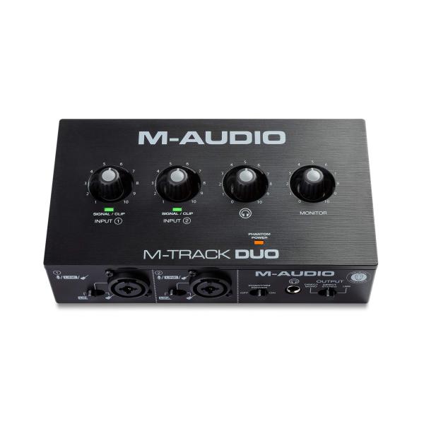 M-Audio USB オーディオインターフェース 音楽制作ソフトウェア付 Mac Win DTM DAW 低ノイズ ライブ配信 再生 宅録 M-Tr