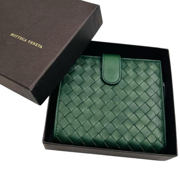 ボッテガヴェネタ BOTTEGA VENETA イントレチャート 財布 二つ折り