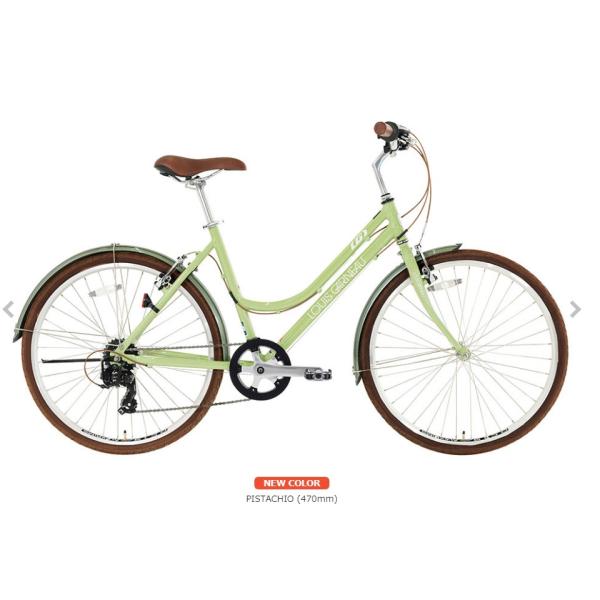 トップチューブを下にさげたクラシカルなフレームデザインを採用し、スカートでの乗り降りもしやすく、おしゃれに街中で乗車できるバイクです。日常使いに便利なキックスタンドやフェンダーはもちろん標準で装備。様々なタイプのキャリアやバスケットがオプシ...