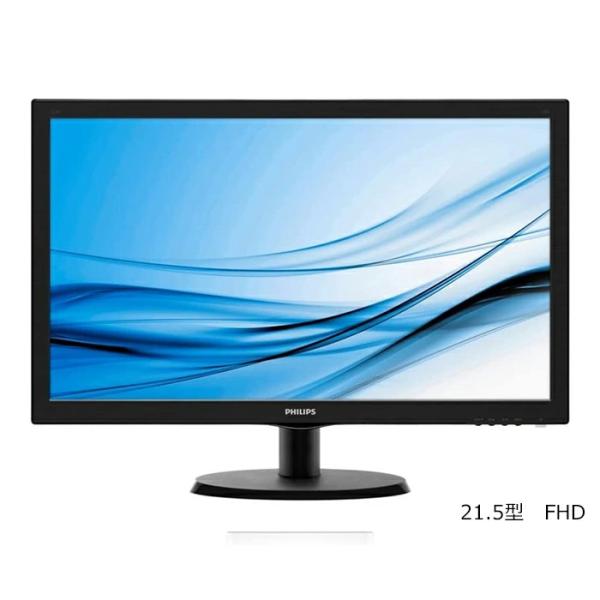 PHILIPS - PHILIPS 223V5LHSB/11 21.5インチ LED 2台セット Amazon.co.jp: 【整備済品】PHILIPS 223V5LHSB/11 21.5インチ