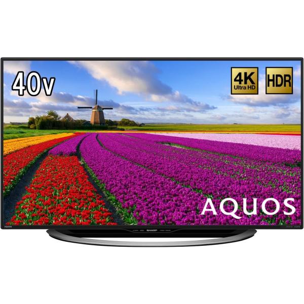 AQUOS 40V 4K液晶テレビ lc-40u45 SHARP（シャープ） スタンド欠品 SHARP AQUOS LC-40U45 40V型 4K対応