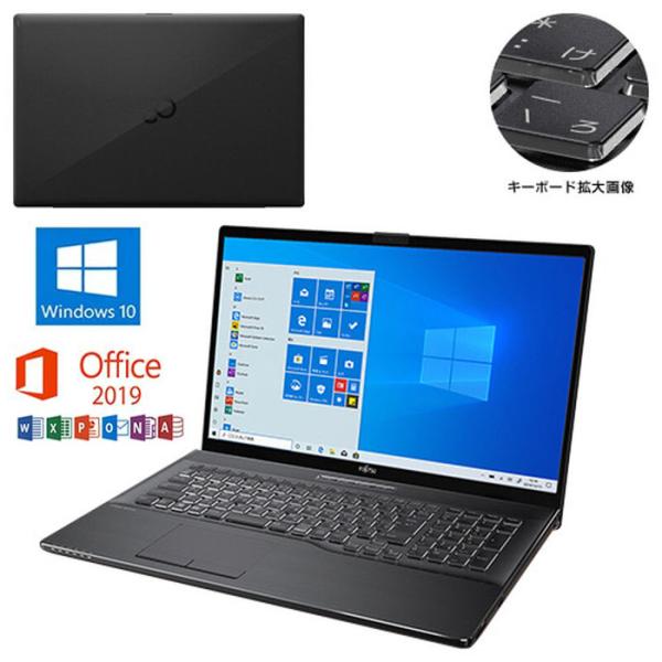 LIFEBOOK 富士通 WN1/D2 Microsoft Office 2019 Win 10 Core i3 4GB