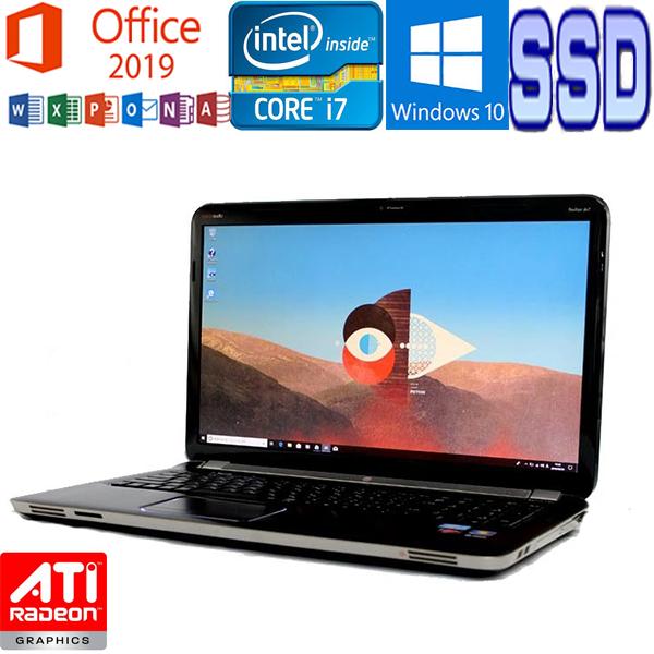 中古パソコン HP Pavilion dv6-6002TX Office 2019 Core i7 ...