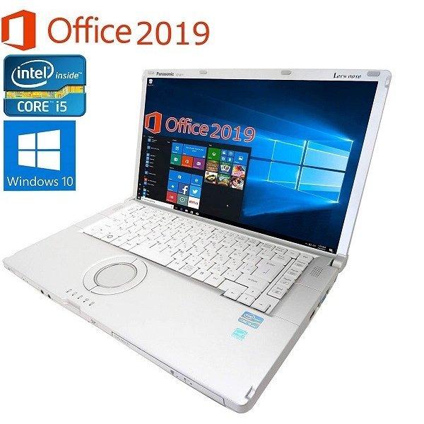 Panasonic Let's note CF-B10 Microsoft Office2019 Core i5 2.5GHz