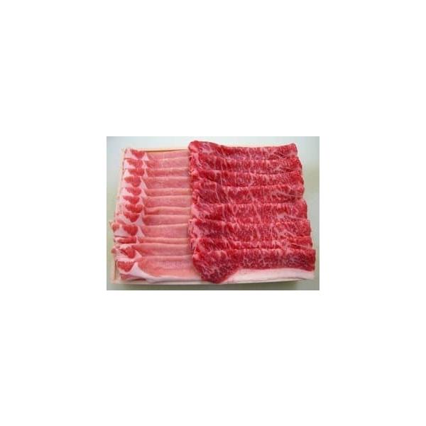 ■内容量：(IM-005-300x2)約3〜4人前・国産牛交雑種ロースしゃぶしゃぶ用(300g)・能登豚ロースしゃぶしゃぶ用(300g)・能登産「いしる」入りポン酢タレ(200ml)※説明書(お召し上がり方)付き■配送方法：【冷凍便】にて発...