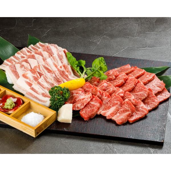 被災地特産品 てらおか風舎 能登牛 能登豚 わさびで食べる 能登の 焼肉 セット 200gx4 牛肉 豚肉 ギフト 内祝 景品 お取り寄せ グルメ