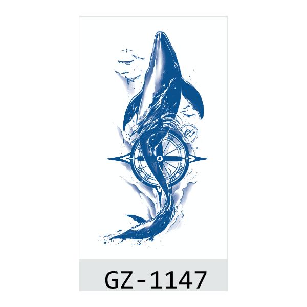 ジャグアタトゥーシール ヘナタトゥー GZ-1147 2週間消えない