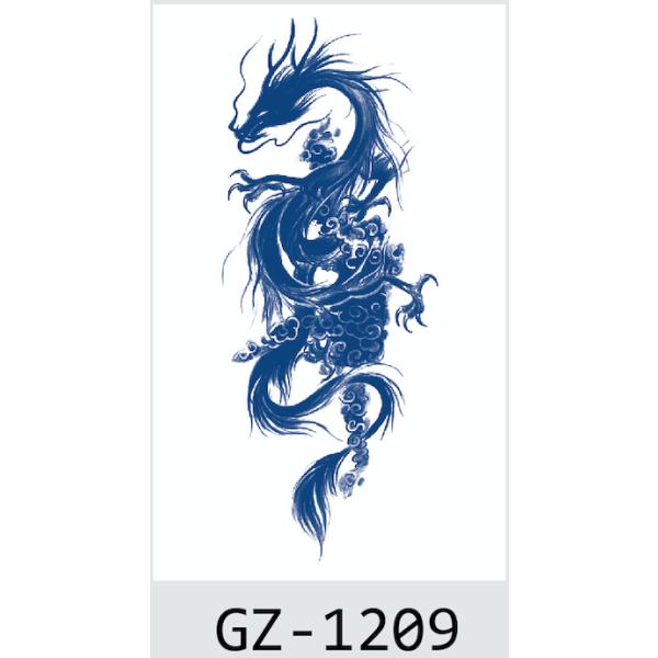 新作入荷 ジャグアタトゥーシール ヘナタトゥー GZ-1209 2週間消えないタトゥーシール フェイクタトゥー メイク コスプレ