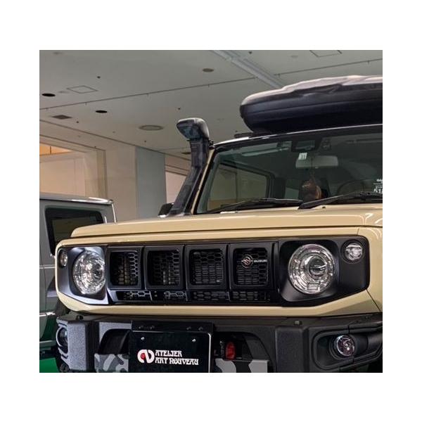 スズキジムニーJB64JB74純正グリルラプターライナー塗装 ジムニー ツートン塗装 タイプ4 フロントグリル ラプター