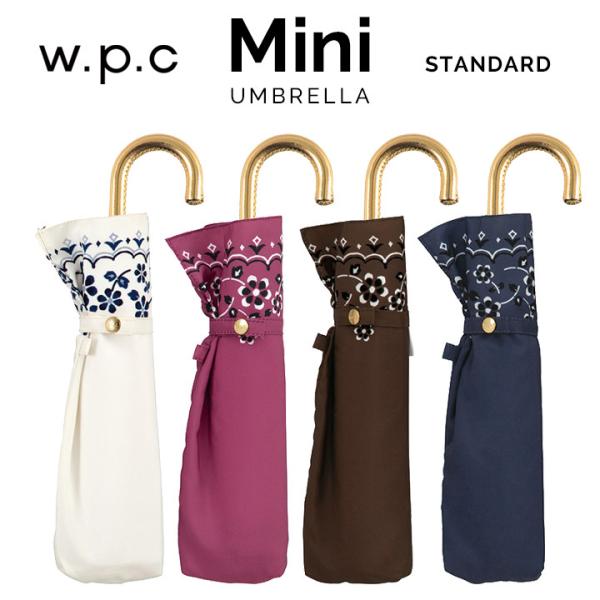 Wpc 折りたたみ傘 フラワーバンダナmini w.p.c ワールドパーティー
