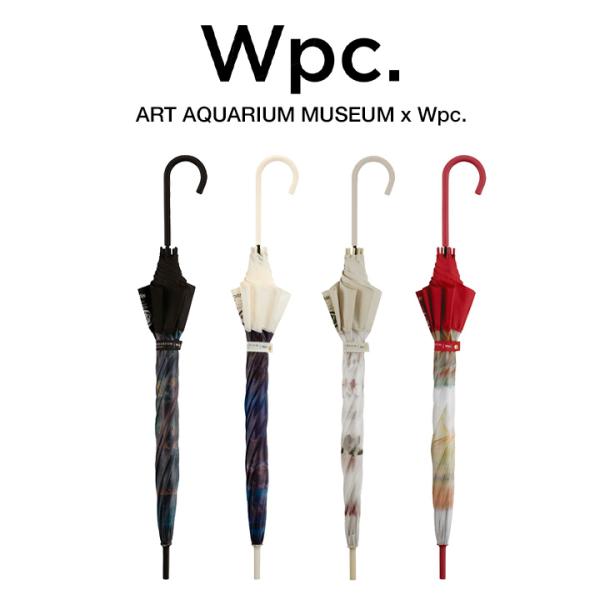 【Wpc】長傘 ビニール傘 ジャンプ式 アートアクアリウムｘWpc. アンブレラ