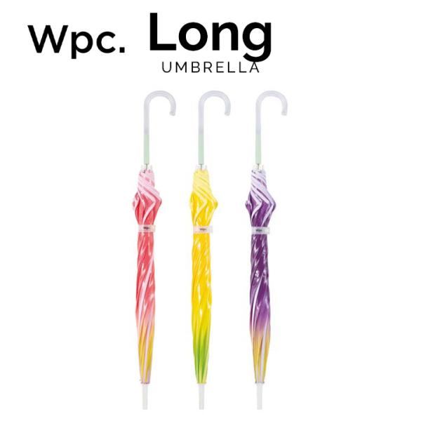 【Wpc】長傘 プラスティック　アンブレラ チューリップアンブレラ