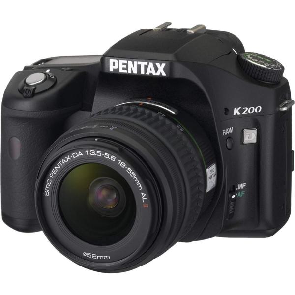 ペンタックス PENTAX K200D レンズキット SDカード付き &lt;プレゼント包装承ります&gt;